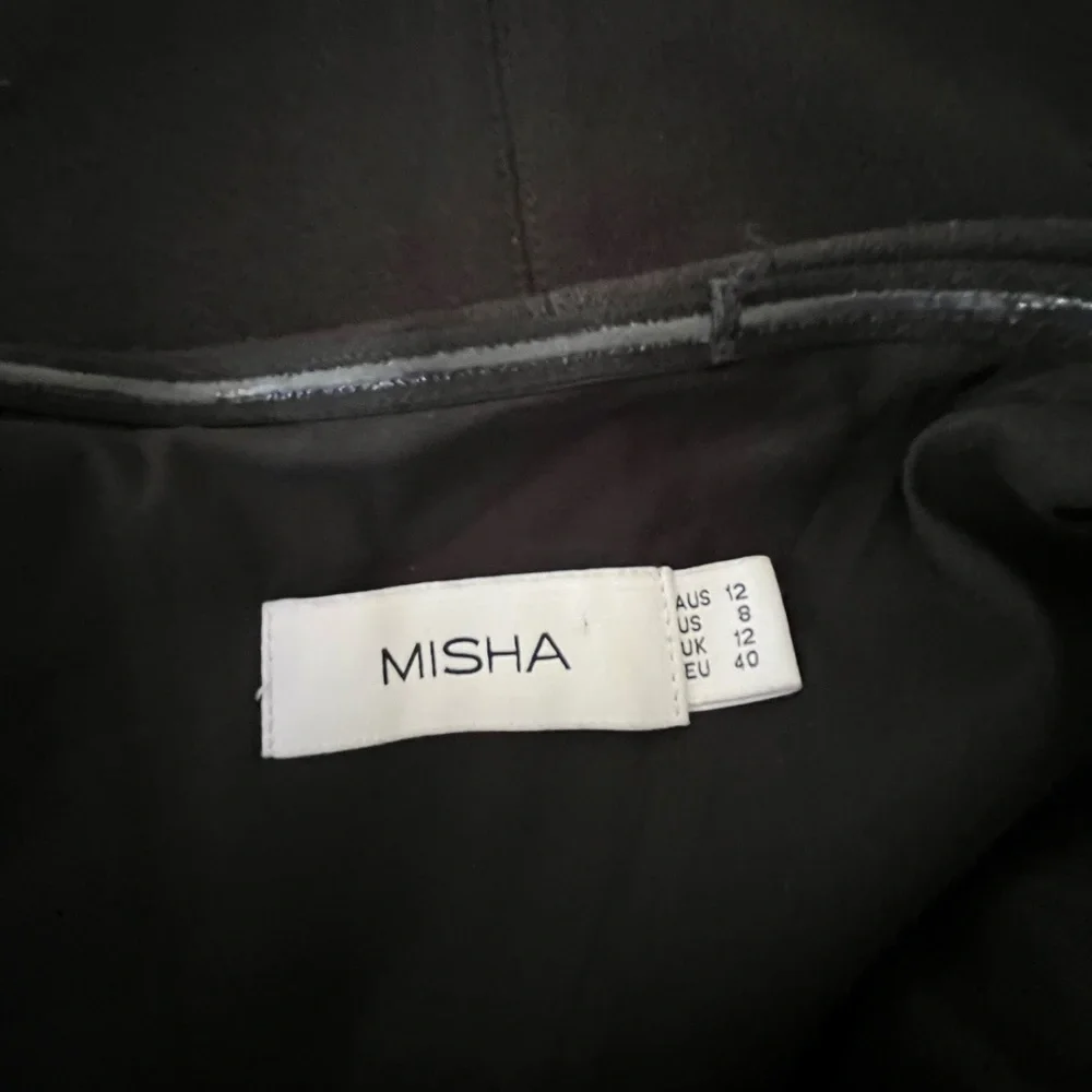 MISHA- Harli midi dress in color back US size 8 - Picture 7 of 13